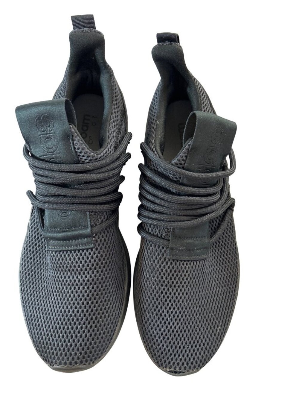 Adidas Mens Sneakers 128123865 Black Size 8.5